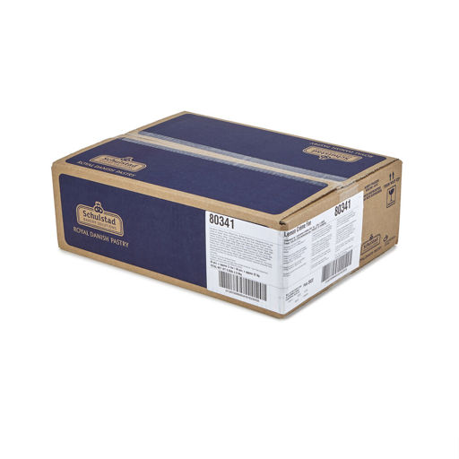 80341 Schulstad Lemon Creme Fan Pastry Case