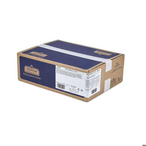 80244 Schulstad Mini Raspberry Crown Danish Pastry Case