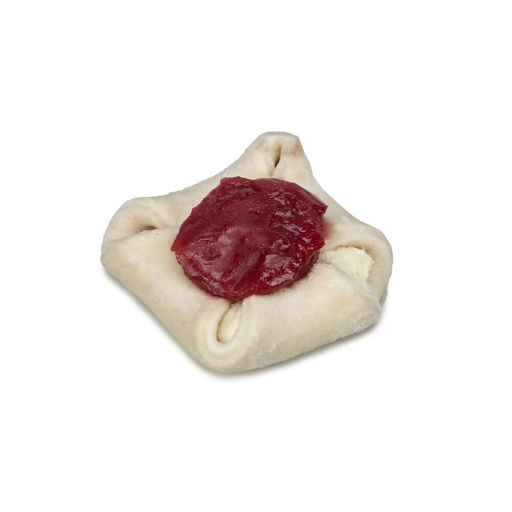 80244 Schulstad Mini Raspberry Crown Frozen Danish Pastry