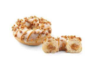 228289 Cookie Butter Filled Ring Donut