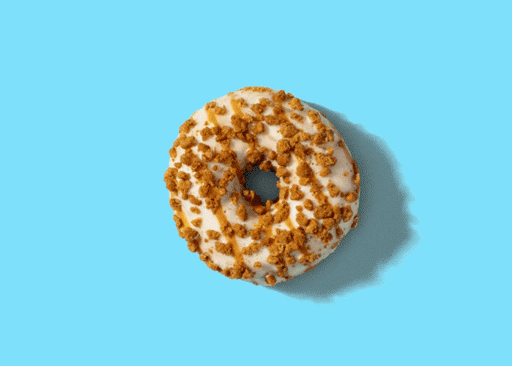 228289 Schulstad Cookie Butter Filled Ring Donut Bites Animation