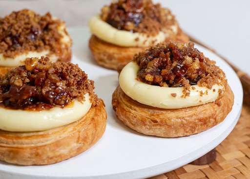 Spicy Honey Bacon Whiskey Cinnamon Swirl | Schulstad Danish Pastry Recipe