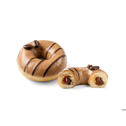 228287 Cappuccino Filled Ring Donut