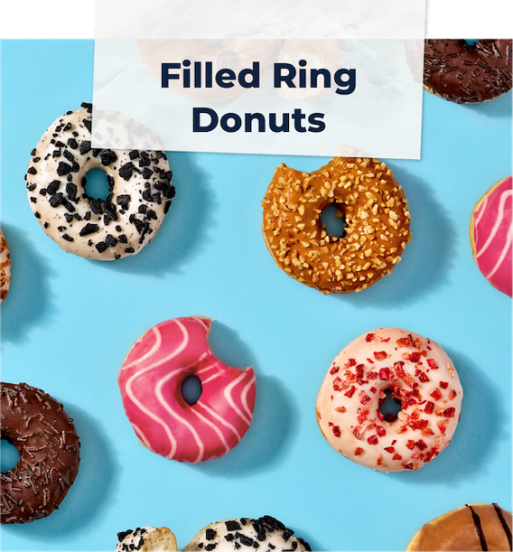 Filled Ring Donuts Products Category Teaser - Schulstad USA