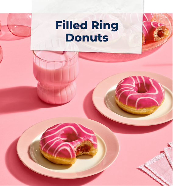 Schulstad Filled Ring Donuts Product Category | Sweet Celebrations 