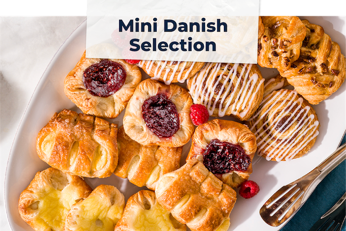 Mini Danish Selection Danish Pastries Product Page Teaser - Schulstad USA
