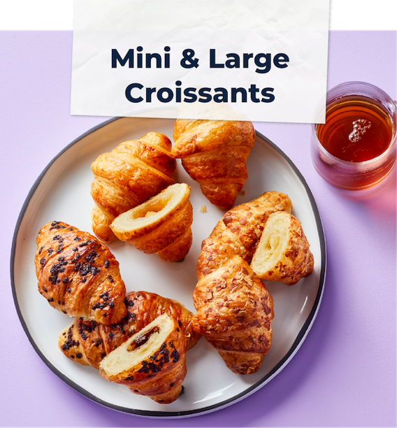 Mini & Large Croissants Products Teaser - Schulstad USA