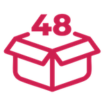 48 Large Danish Pastries in Case Icon - Schulstad Bakery Solutions