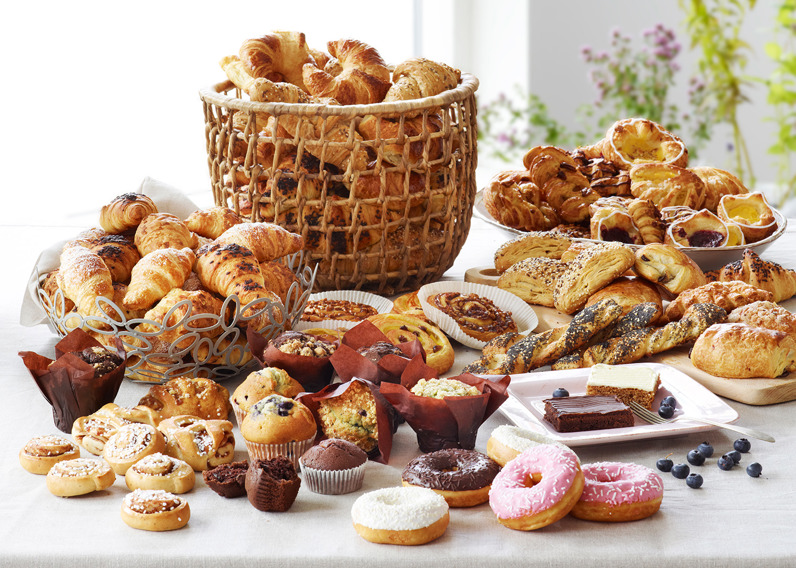Assortment of Schulstad Bakery Products