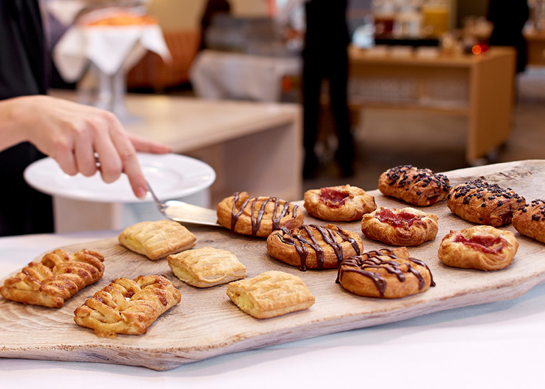 Schulstad Mini Signature Selection of Danish Pastries on Breakfast Buffet